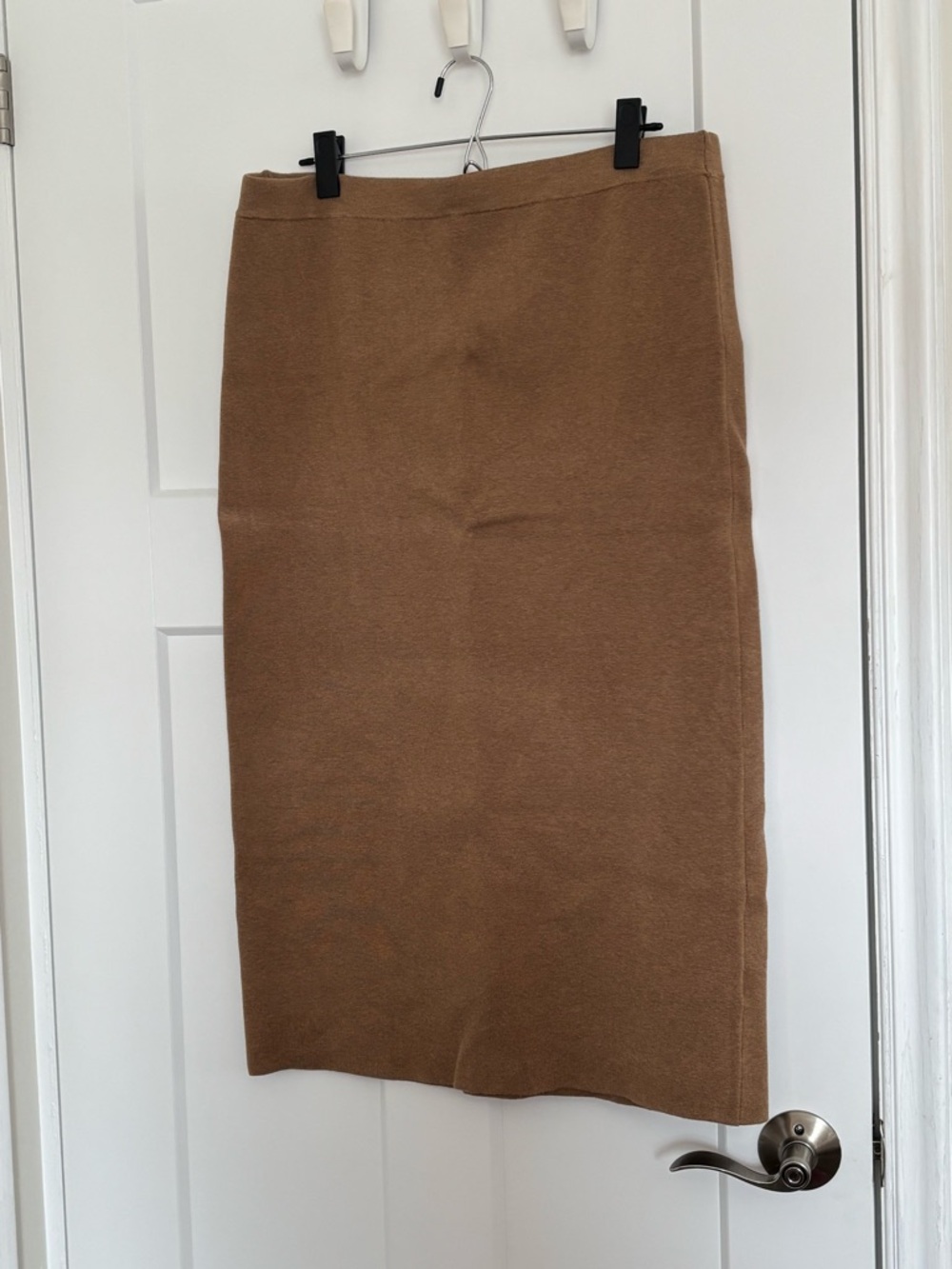 NWT. J.Crew Classic Camel Knit Pencil Skirt - Women